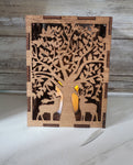 Christmas Deer Lantern